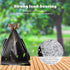 Personal Disposal Bags, 200 PCS Black Waste Bags for Women Sanitary Napkin Disposal
