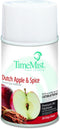 TimeMist 1042818EA Metered Fragrance Dispenser Refill, Dutch Apple & Spice, 6.6 oz Aerosol.