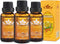 Ownest 3 Pack Ginger Massage Oil, 100% Pure Natural Lymphatic Drainage Oil, 30ml SPA Massage
