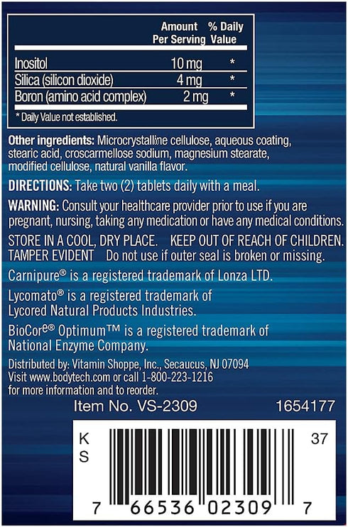 BODYTECH Ultimate Man Elite Multivitamin & Mineral Training Support Formula, 90 Tablets, 45 Servings
