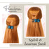 Parcelona French Bear Paw Medium 3” Celluloid Acetate Non Slip Jaw Yoga Hair Accessories for Fine Hair (Pickled Blue)