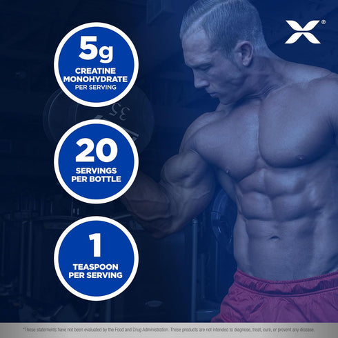 ALLMAX Essentials CREATINE Powder, 100 g - Improves Performance & Training Intensity, Vegan & Gluten Free, 20 Servings