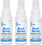 Globe Burn Spray, 2 oz Lidocaine 2% Topical Anesthetic Pain Relief and Numbing Spray (3 Pack)