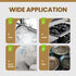 HELIME Natural Dishwand Refills Sponge - Non Scratch Sisal Hemp Replacement Brush Head for Kitchen Cleaning