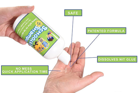 Schooltime Lice and Nit Shampoo for Kids, Highly Effective Elimination & Maintenance of Super Lice and Eggs