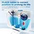 Vacplus Toilet Bowl Cleaners - 30 PACK, Ultra-Clean Deodorizing & Descaling Blue Tablets