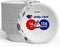 JOLLY CHEF 156 Count Heavy Duty Paper Bowls, 16 oz Soak Proof, Microwave Safe, Leaf Printed Disposable for Dinner