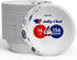 JOLLY CHEF 156 Count Heavy Duty Paper Bowls, 16 oz Soak Proof, Microwave Safe, Leaf Printed Disposable for Dinner