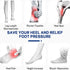 BCCKLE 4 Layers Adjustable Orthopedic Heel Lift, Anti-Shock Heel Pads for Pain Relief & Sports Injuries