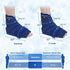 Pack Packs (1 Wrap+4 Packs) KingPavonini Ankle Foot Ice Wrap for Sprained Ankle/Surgery Recovery, Reusable Gel Ice
