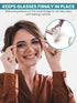 SPORTS WORLD VISION Glasses Nose Pads Premium Quality Soft Silicone A-Shape Nose Pads 15mm Screw-in Cushions