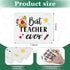 Cunno 60 Pcs Teacher Appreciation Gifts Bulk Small Teacher Survival Kit Bag Waterproof Makeup Pouch Cosmetic Pencil Bag Thank You Gifts for Women Best Teacher Graduation Gifts(Best Teacher Ever)