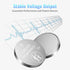 POWEROWL High Capacity CR2450 Battery, 10 Years Leak-Free, Long Lasting Power, CR 2450 3v Lithium Coin Batteries, Qty 6