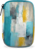 Skerhhux Abstract Art Pattern Pill Case Travel Pill Organizer Weekly 7 Day Portable