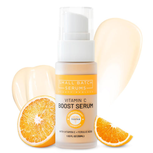 Vitamin C Face Serum - Enhanced Formula with Hyaluronic Acid, Ferulic Acid & Vitamin E for Brightening