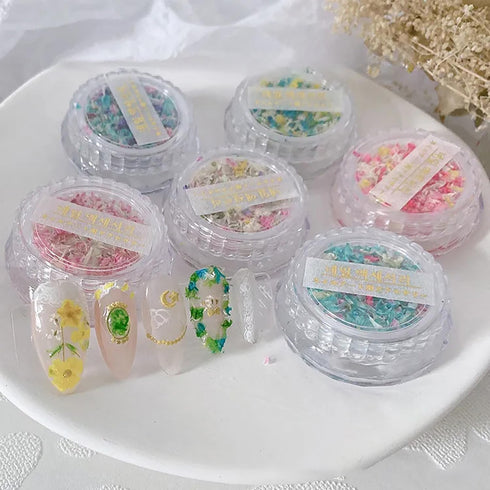 3 Boxes Mini Dry Flowers, Tiny Dried Flowers for Nails Crafts and DIY Resin Mold Jewelry Making
