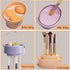 Makeup Brush Cleaner Mat,3 in 1 Upgraded Foldable Silicone Makeup Brush Cleaner Cosmetic Brush Cleaner Makeup Brush Scrubber Bowl for Cleaning, Organizer And Upside Down Drying (Foldable Khaki)