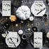 Horaldaily 100 Halloween Disposable Paper Guest Napkins, Skeleton Star Hand Towels for Party and Kitchen