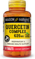 MASON NATURAL Plant Based Quercetin Complex 625 mg, Immunity Booster, 60 Tablets with Antioxidant Benefits