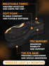 Premium High Arch Insoles, Plantar Fasciitis Comfort for Foot Pain Relief, Anti-Fatigue Orthotic Inserts for Men Women
