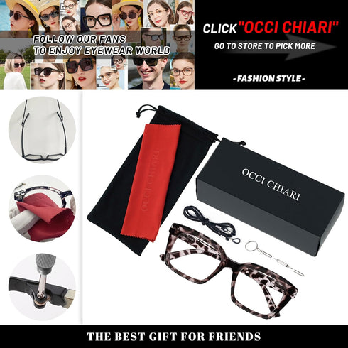 Reading Eye Glasses OCCI CHIARI 3.5 Reader for Women 350 (Various Strengths Available)