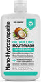 SELFWISE Nano-Hydroxyapatite Oil Pulling Whitening Mouthwash for Teeth and Gums, Natural & Organic,