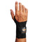 Ergodyne ProFlex 4000 Single Strap Wrist Support, Black, Small, Left Hand