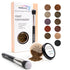 Root Touch Up Powder, True-to-Nature Hairline Concealer with 11 Shades, Fragrance-Free, Dark Brown