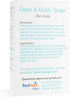 Hyalogic Hyaluronic Acid Soap for Face & Body - 4 Oz Natural Moisturizer Soap with Coconut Extract