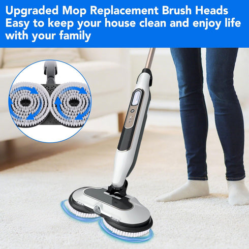 S7000 S7001, S8201, S7201, S7000AMZ, S8001, S7001TGT, S7005, S7020, Upgraded Scrub and Steam Mop Brush Heads for Shark