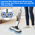 S7000 S7001, S8201, S7201, S7000AMZ, S8001, S7001TGT, S7005, S7020, Upgraded Scrub and Steam Mop Brush Heads for Shark