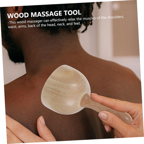 Set 1 Set Didiseaon Wooden Massage Tool Portable Body Massager for Home Travel Torch Octopus Design