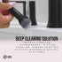 JEGO Makeup Brush Cleaner Solution, Hypoallergenic Plant-Based Liquid Cleanser, 8 Oz (1 Bottle + Bowl)