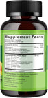 NATURELO Magnesium Glycinate Supplement - 240 Capsules, 200 mg Glycinate Chelate with Organic Vegetables for Sleep &