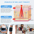 Red Light Therapy Infrared Wrap Belt - Body Pain Relief, Wearable Large Pad for Waist, Back, Stomach Muscle Repair
