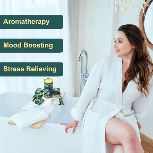 Shower Steamers Aromatherapy Eucalyptus, Relaxation Gifts for Women, Shower Steamer for Stress Relief and Self-Care