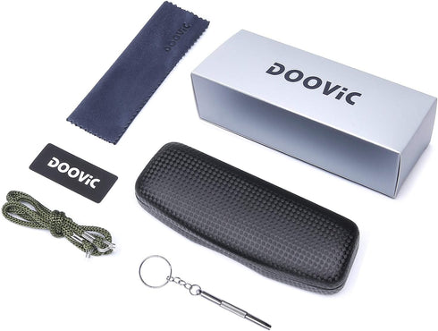 DOOViC Computer Reading Glasses, Blue Light Blocking Cat Eye Readers for Women, Anti Eyestrain, 1.0 Strength