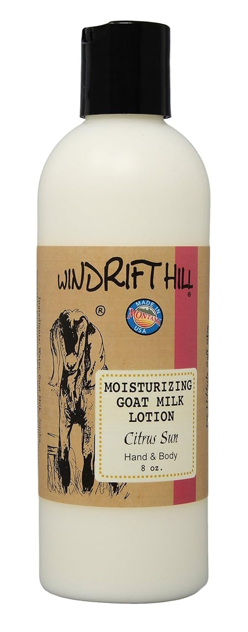 Windrift Hill Moisturizing Goat's Milk Lotion (Citrus Sun)