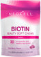 NeoCell Biotin Beauty Soft Chews, 30 Count, Acai Berry Flavor, Healthy Skin, Hair, Nails, Energy Support