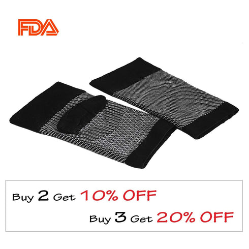Compression Socks Foot Sleeves 20-30mmhg with Arch Support for Men & Women, Best for Plantar Fasciitis & Swelling
