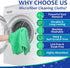 3 Pcs Extra Large Microfiber Cleaning Cloth, 30" x 20", Washable Reusable Towel, Streak Free, Lint Free, Red, Blue,