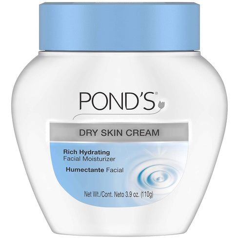 Pond's Dry Skin Cream, Rich Hydrating Skin Cream, 3.9 Oz