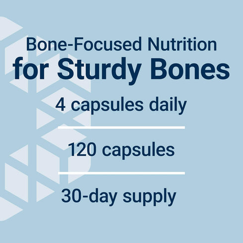 Life Extension Bone Restore + Vitamin K2 - 120 Capsules, Vitamins & Minerals for Bone Health, Non-GMO, Gluten-Free