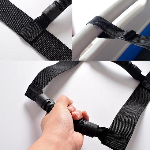 Yoogeer 5 Pull Up Bed Ladder Assist,Assist Device with Non-Slip Handle Grips, Adjustable Length Bed Lift, Mobility Aid