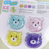 Kids Reusable Gel Ice Pack (4 Pcs), Cute Boo Boo Ice Pack for Injuries, Lunch Ice Pack, Pain Relief, Fever, Headaches