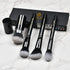 LORYP 4 Pcs Full Face Professional Makeup Brushes Set - Retractable Kabuki Airbrush for Powder and Cream