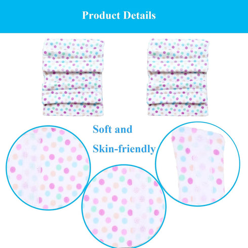 2PCS Bra Strap Pad Protector for Chest Port, Port Pillows for Chemo Patients, Pacemaker Pillow for Bra Post-Surgery, Chemo Port Pillow for Bra Strap, Recovery Cushion for Chest Heart Support (Dots) by CHYDST