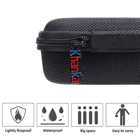 Khanka Hard Travel Case for WEISHI Double Edge Safety Razor/Merkur Long Handled Razor Replacement