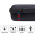 Khanka Hard Travel Case for WEISHI Double Edge Safety Razor/Merkur Long Handled Razor Replacement