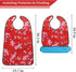 varlldibao 1 Pack Adult Bibs for Women, Bib for Adults Waterproof Washable Dining Clothing ProtectorBibs for adults